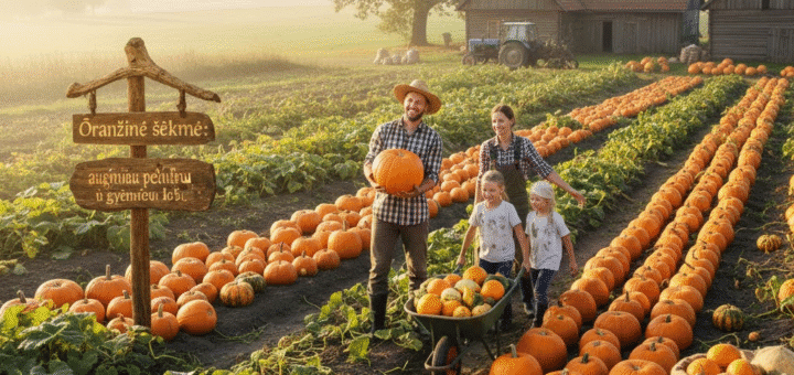 Oranžinė sėkmė: Kaip moliūgų auginimą paversti pelningu verslu ir gyvenimo būdu