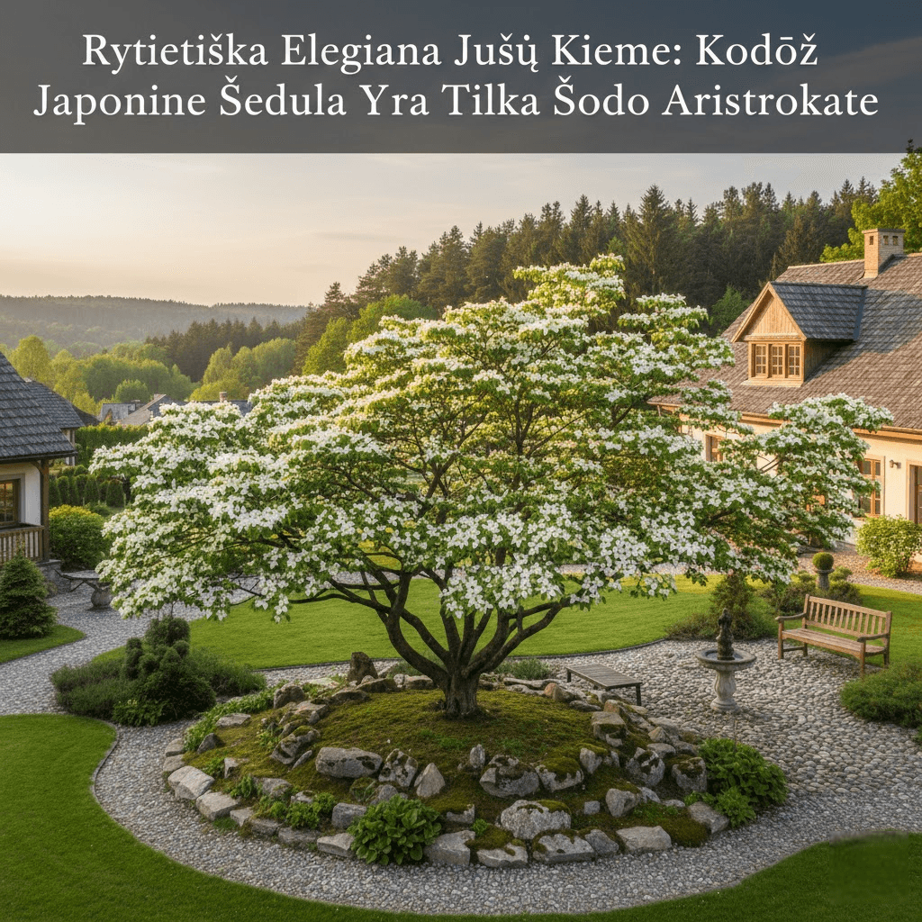 Rytietiška Elegancija Jūsų Kieme: Kodėl Japoninė Sedula Yra Tikra Sodo Aristokratė Rytietiška Elegancija Jūsų Kieme: Kodėl Japoninė Sedula Yra Tikra Sodo Aristokratė