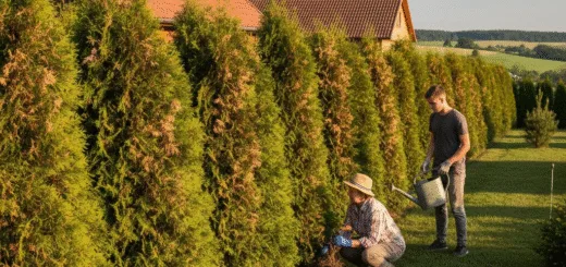 Tujų gyvatvorė: slapti sodinimo metodai ir rudavimo priežastys, apie kurias nutylima
