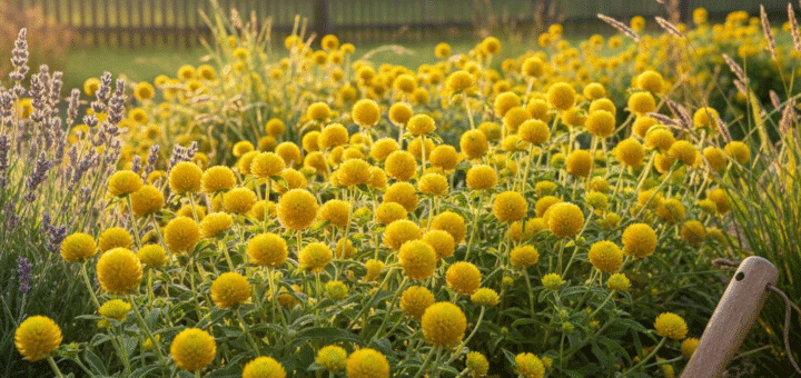 Geltonieji saulės kamuoliukai: Kodėl kraspedija nusipelno garbingos vietos jūsų sode