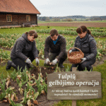 Tulpių gelbėjimo operacija: Ar tikrai būtina kasti kasmet ir kaip nepraleisti to vienintelio momento?