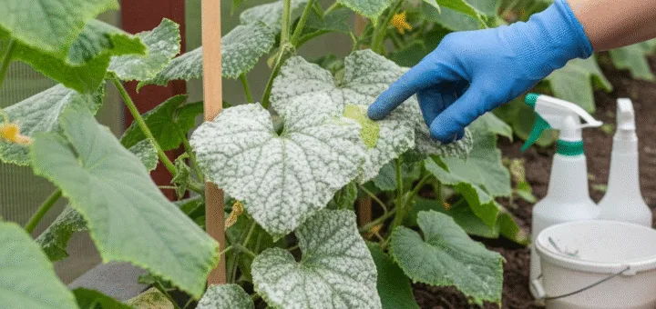 Baltos apnašos ant agurkų: patikrintos strategijos derliaus gelbėjimui