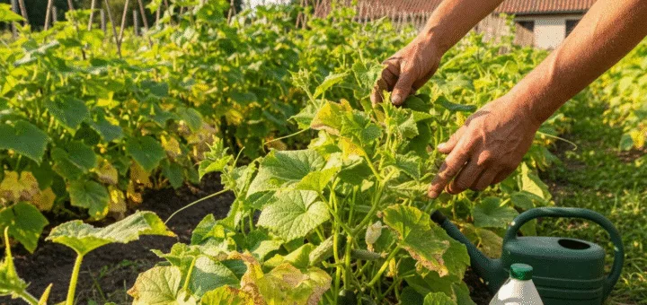 Agurkų gelbėjimo misija: kodėl gelsta lapai ir kaip laimėti kovą dėl traškaus derliaus