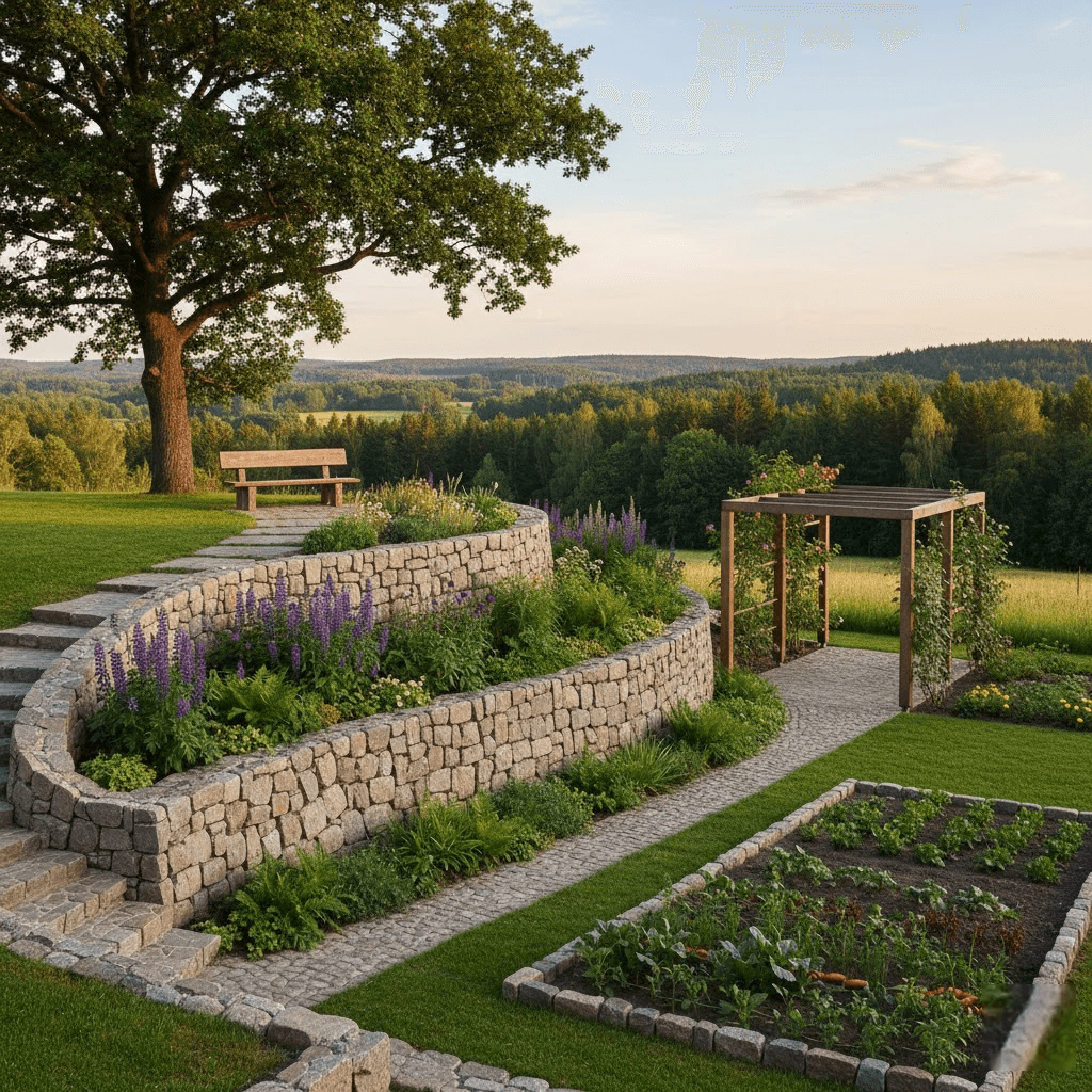 Estetika ir Funkcija: Kodėl Kaulenis Yra Nepakeičiamas Pasirinkimas Jūsų Sklypui