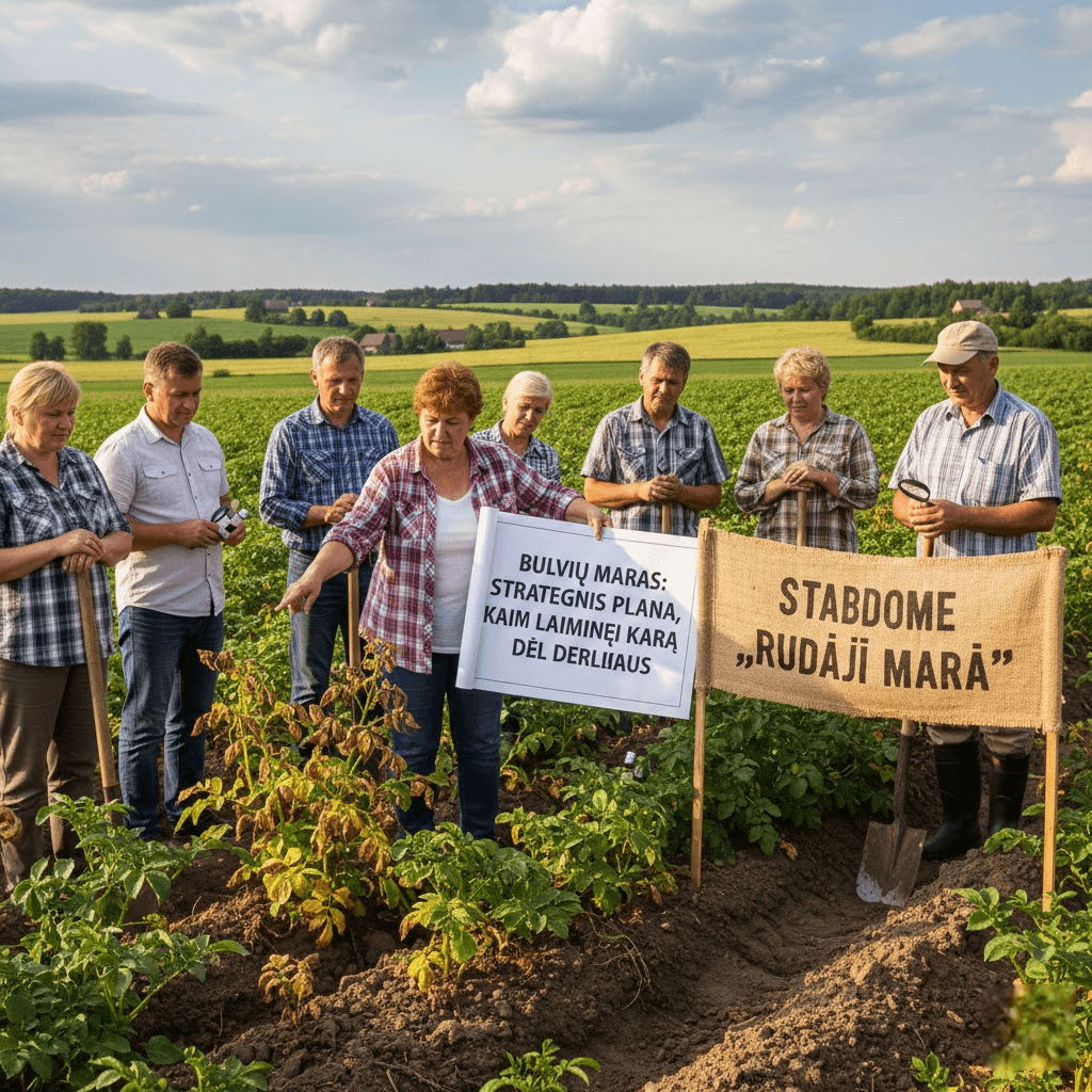 Bulvių maras: Strateginis planas, kaip laimėti karą dėl derliaus ir sustabdyti „rudąjį marą“