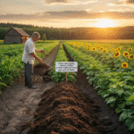 Vištų mėšlo galia: Natūralus būdas prikelti nualintą žemę ir padvigubinti derlių