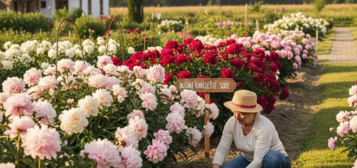 Bijūnų karalystė sode: Kaip teisingai pasodinti, kad žydėtų dešimtmečius?
