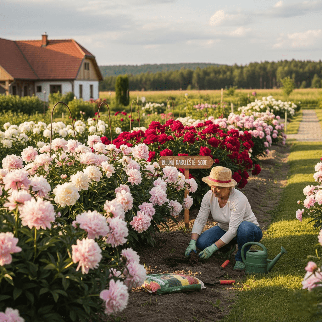 Bijūnų karalystė sode: Kaip teisingai pasodinti, kad žydėtų dešimtmečius?