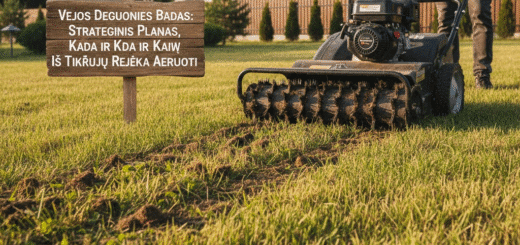 Vejos Deguonies Badas: Strateginis Planas, Kada ir Kaip Iš Tikrųjų Reikia Aeruoti