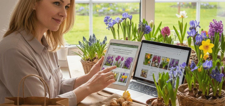 Svajonių žiedai tiesiai į namus: Kaip sėkmingai išsirinkti ir pirkti svogūnines gėles elektroninėje erdvėje