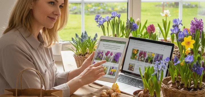 Svajonių žiedai tiesiai į namus: Kaip sėkmingai išsirinkti ir pirkti svogūnines gėles elektroninėje erdvėje