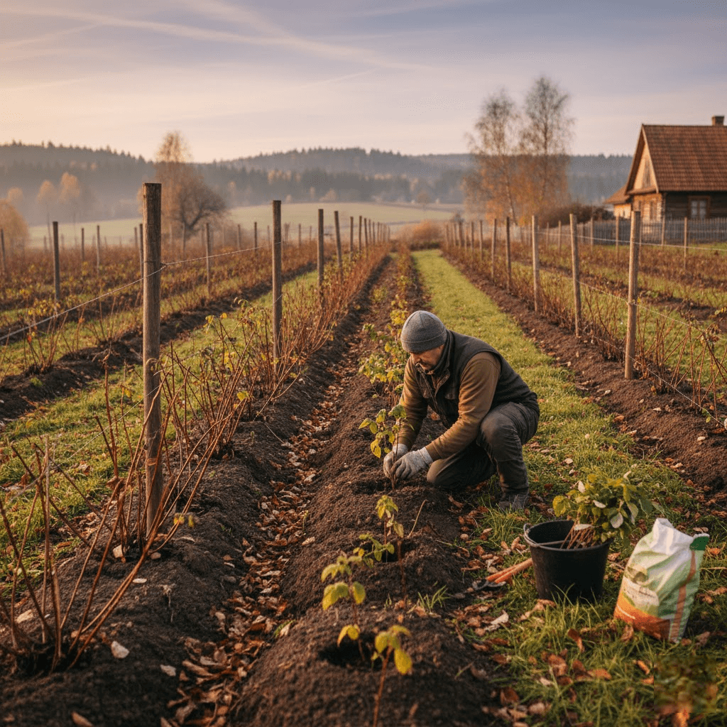 Aviečių įveisimas rudenį: strateginiai sprendimai ir biologiniai niuansai gausiam uogynui