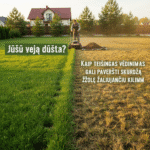 Jūsų veja dūsta? Kaip teisingas vėdinimas gali paversti skurdžią žolę žaliuojančiu kilimu