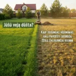 Jūsų veja dūsta? Kaip teisingas vėdinimas gali paversti skurdžią žolę žaliuojančiu kilimu