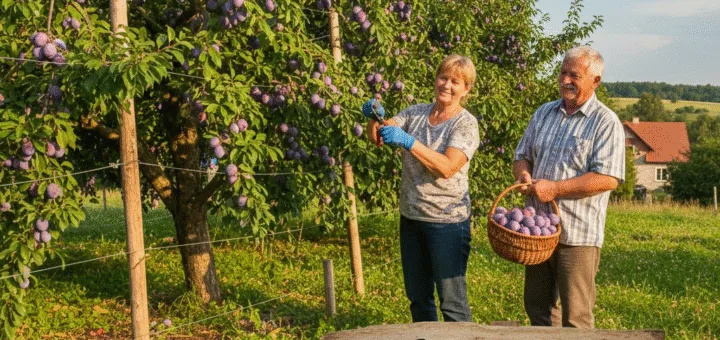 Slyvų charakteris: kaip suvaldyti augimą ir kasmet džiaugtis saldžiu derliumi