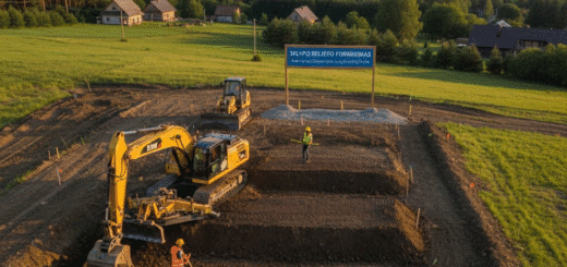 Sklypo reljefo formavimas: Kaip teisingai išlyginti žemę ir išvengti brangių klaidų