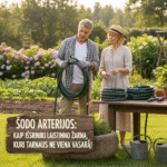 Sodo Arterijos: Kaip Išsirinkti Laistymo Žarną, Kuri Tarnaus Ne Vieną Vasarą?