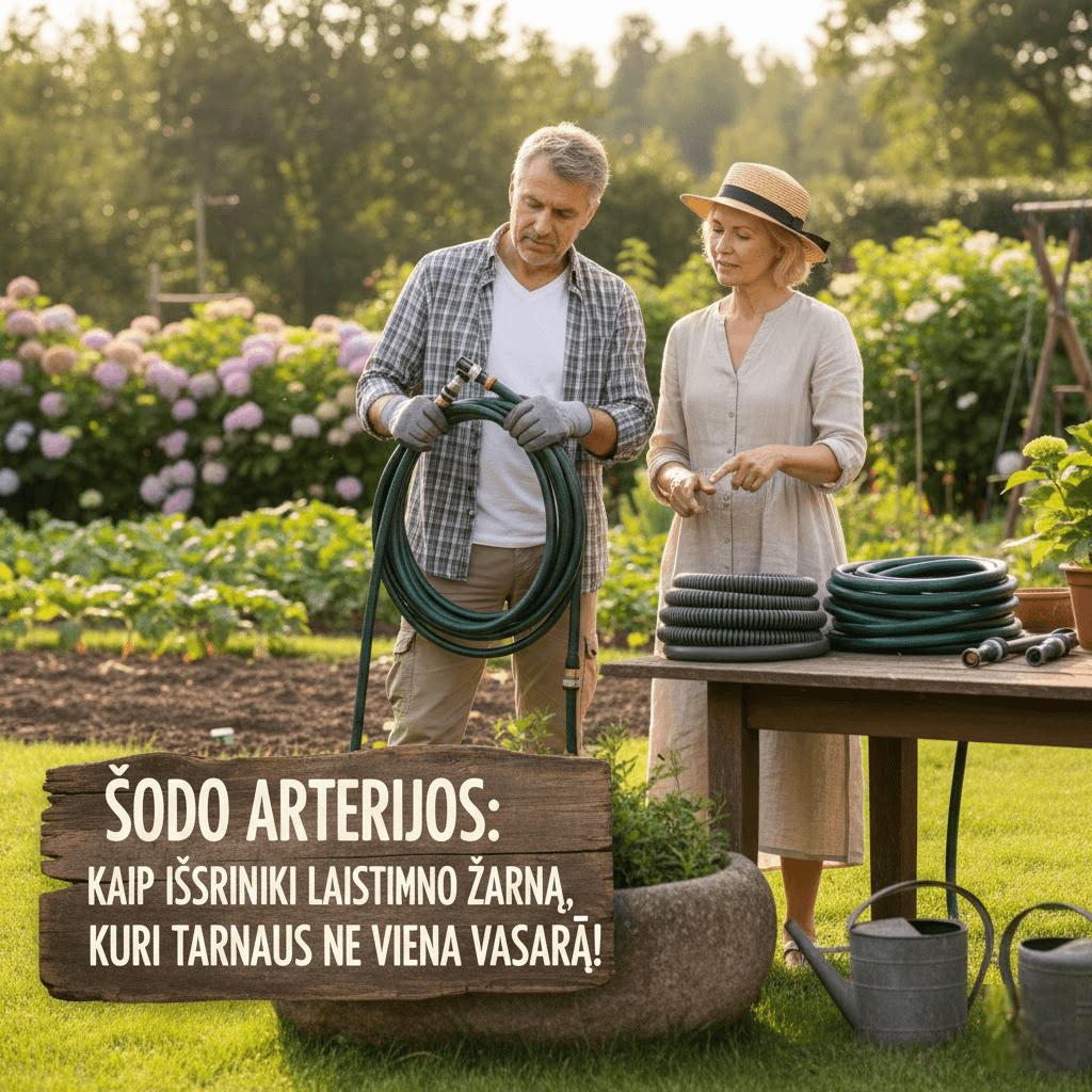 Sodo Arterijos: Kaip Išsirinkti Laistymo Žarną, Kuri Tarnaus Ne Vieną Vasarą? Sodo Arterijos: Kaip Išsirinkti Laistymo Žarną, Kuri Tarnaus Ne Vieną Vasarą?