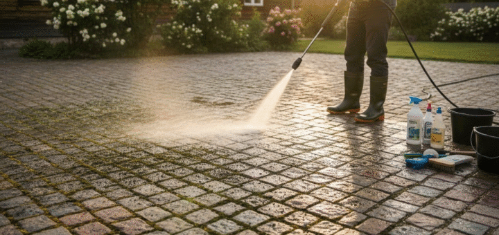 Kiemo grindinio atgimimas: Efektyviausios strategijos kovoje su purvu, samanomis ir įsisenėjusiomis dėmėmis