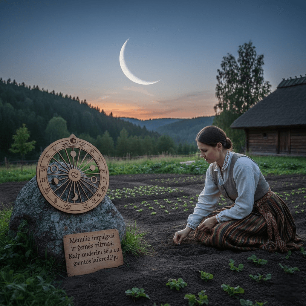 Mėnulio impulsai ir žemės ritmas: Kaip suderinti sėją su gamtos laikrodžiu