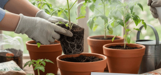 Stiprių daigų paslaptis: Kada ir kaip teisingai persodinti pomidorus į didesnius vazonus