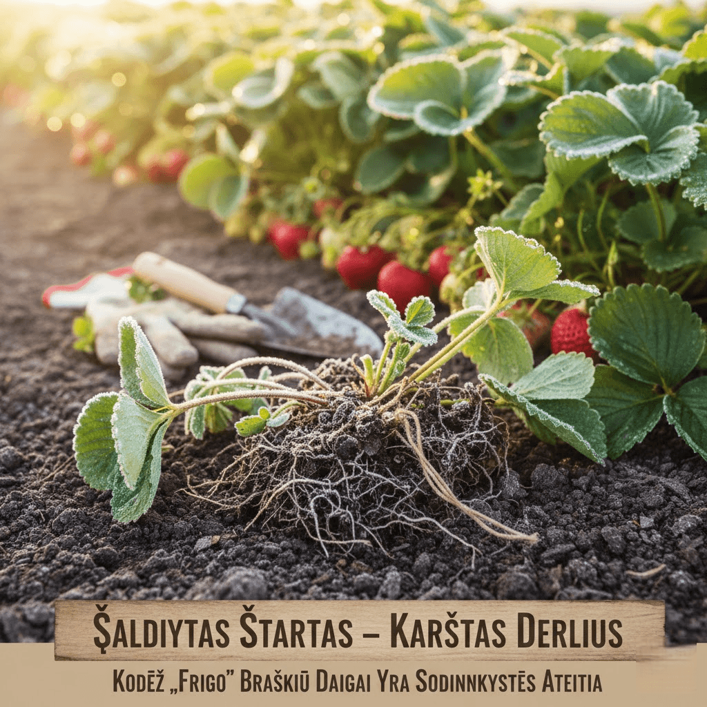 Šaldytas Startas – Karštas Derlius: Kodėl „Frigo“ Braškių Daigai Yra Sodininkystės Ateitis Šaldytas Startas – Karštas Derlius: Kodėl „Frigo“ Braškių Daigai Yra Sodininkystės Ateitis