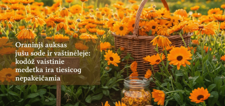 Oranžinis auksas jūsų sode ir vaistinėlėje: kodėl vaistinė medetka yra tiesiog nepakeičiama