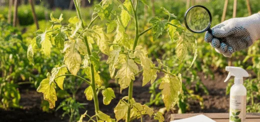 Pomidorų lapų geltonavimas: ankstyvoji diagnostika ir gelbėjimo strategijos