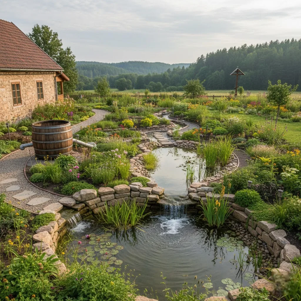 Vandens inžinerija sode: kaip sukurti ekosistemą, kuri pasirūpina savimi Vandens inžinerija sode: kaip sukurti ekosistemą, kuri pasirūpina savimi