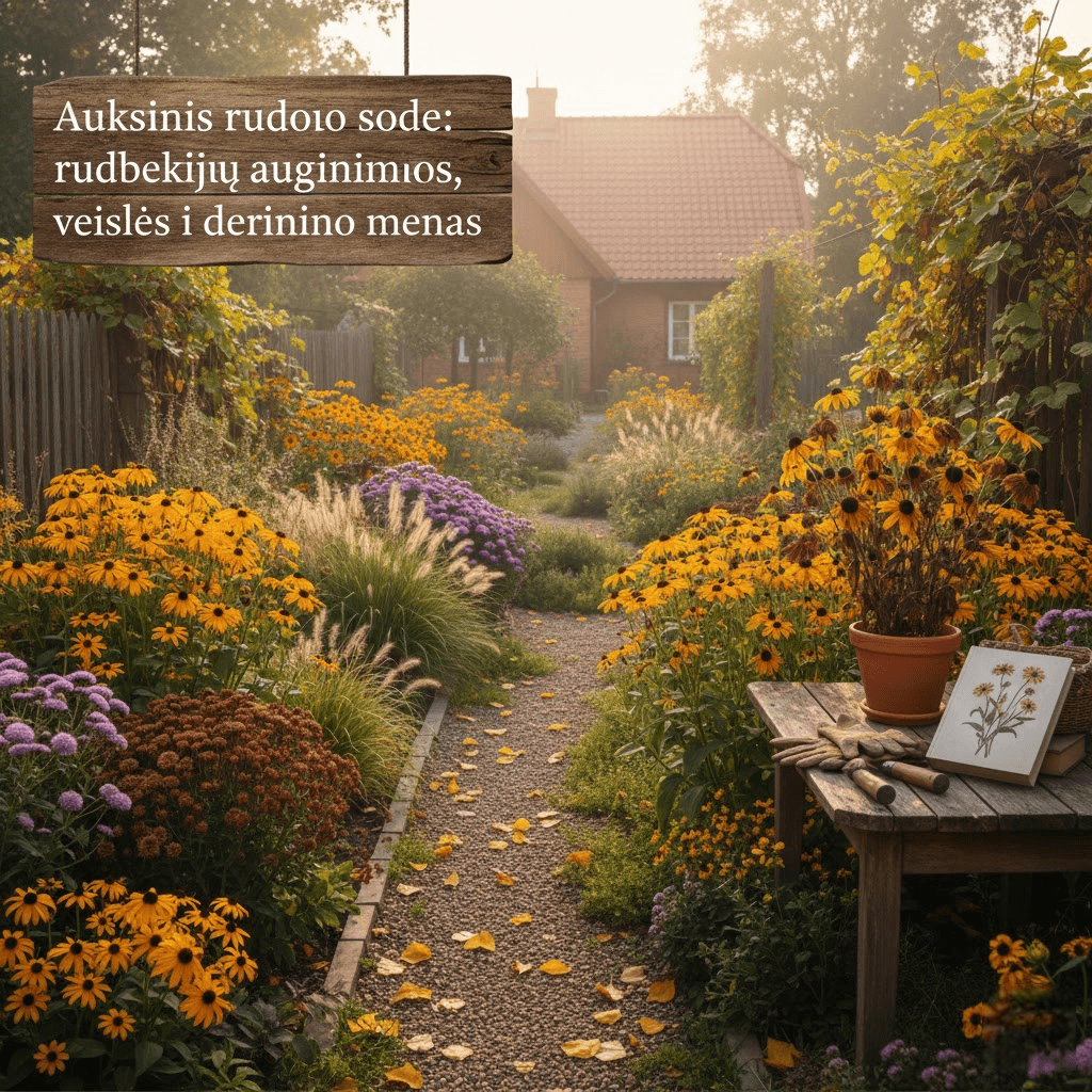 Auksinis ruduo sode: rudbekijų auginimo paslaptys, veislės ir derinimo menas