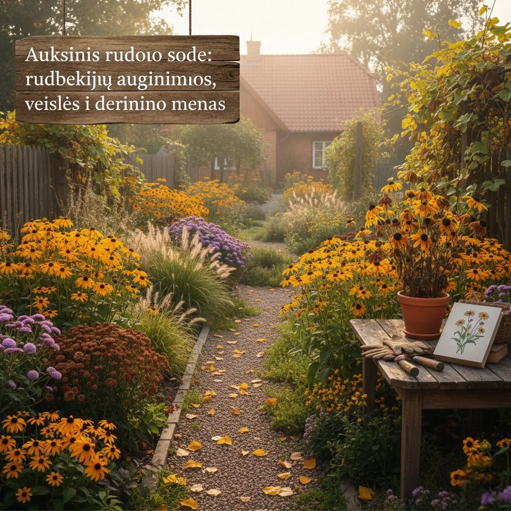 Auksinis ruduo sode: rudbekijų auginimo paslaptys, veislės ir derinimo menas