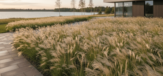 Smilgos daugiametės: vėjyje šlamanti sodo ramybė ir moderni estetika