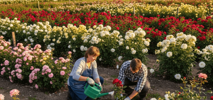 Rožių sodinukai: Kaip teisingai pasirinkti, sodinti ir puoselėti savo svajonių rožyną