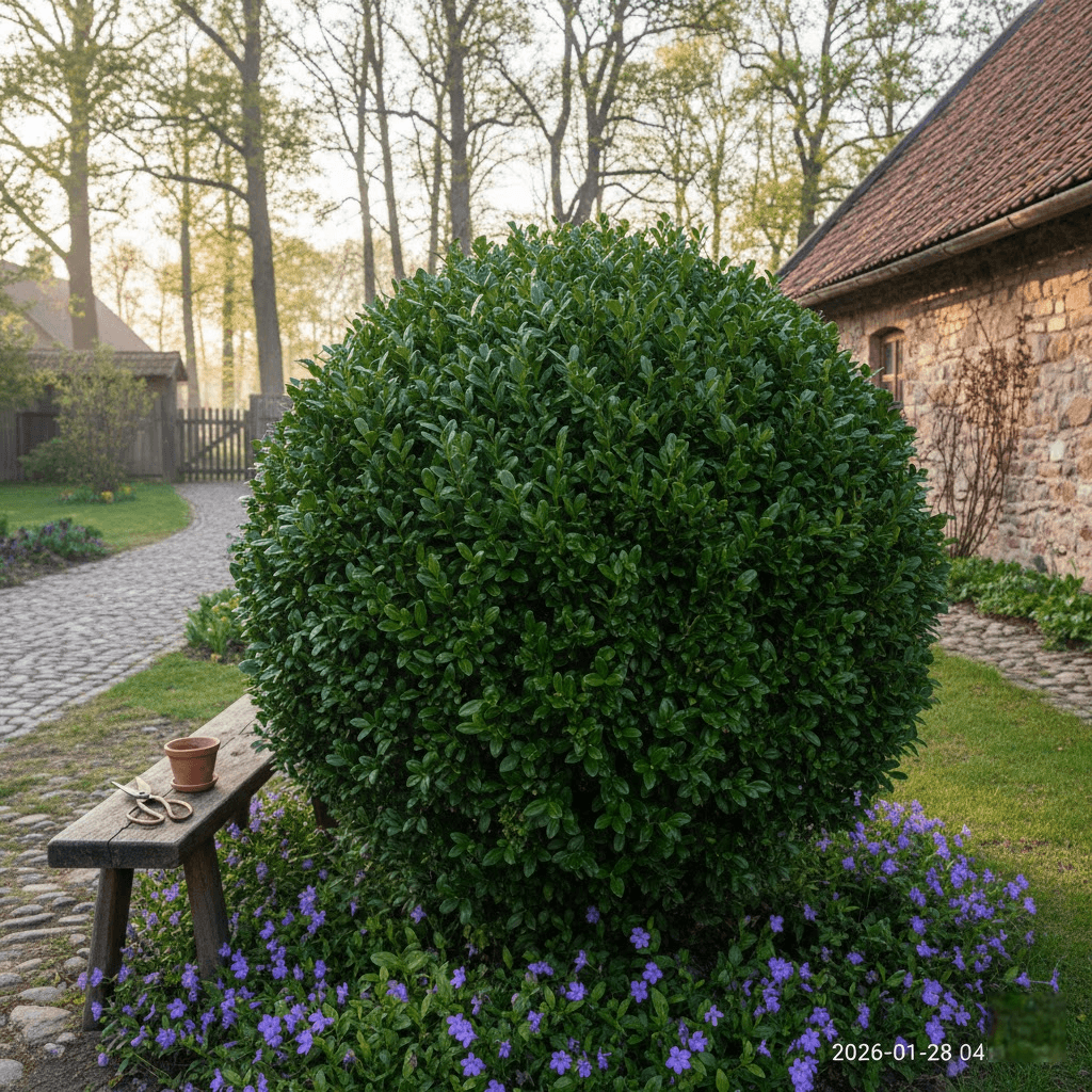 Buksmedis Jūsų Kieme: Amžinos Žalumos Paslaptys ir Priežiūros Meno Taisyklės