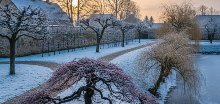 Dekoratyviniai medžiai: kiemo charakterio formavimas ir estetiniai sprendimai