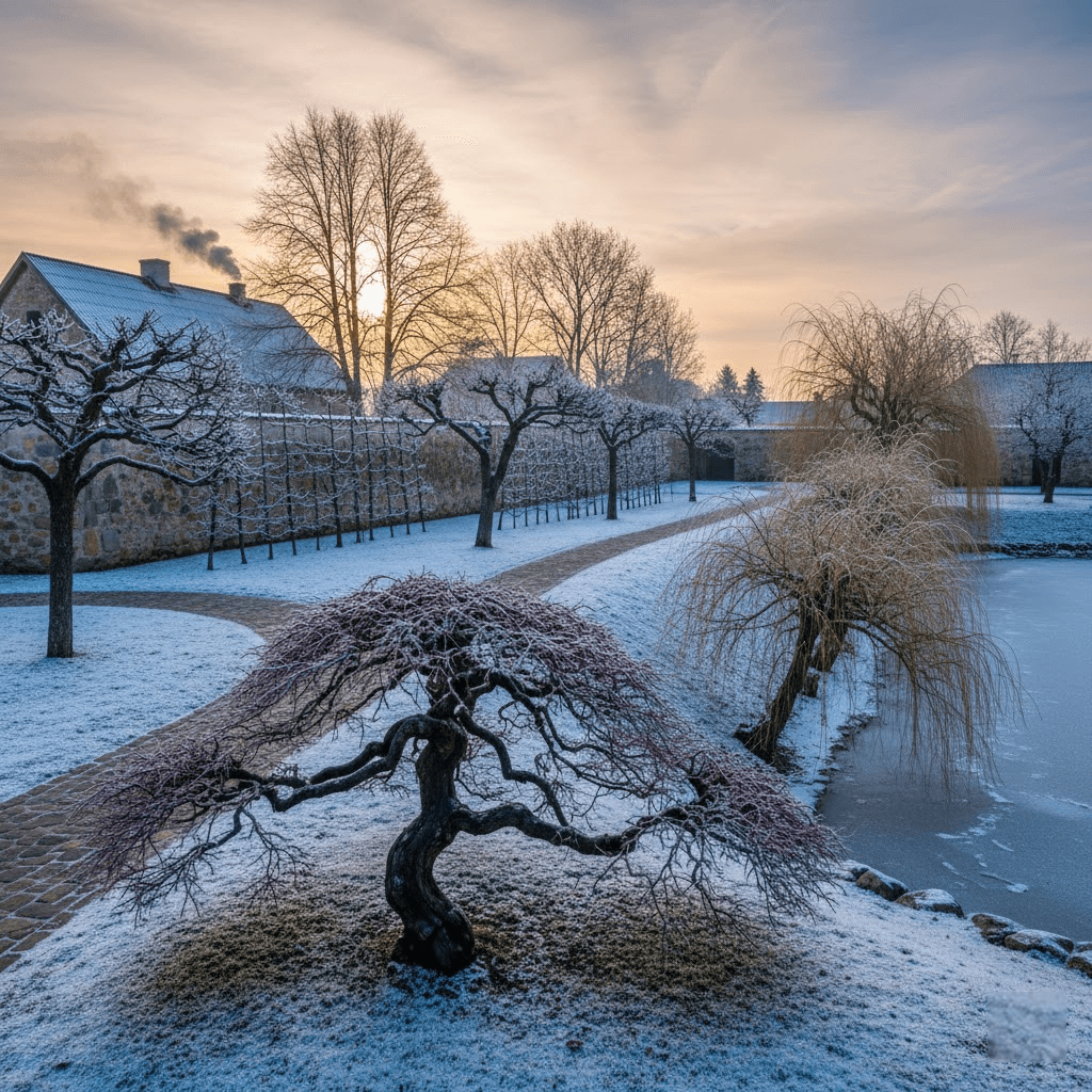 Dekoratyviniai medžiai: kiemo charakterio formavimas ir estetiniai sprendimai