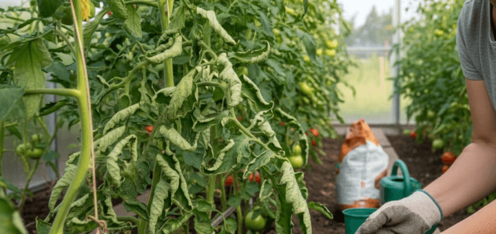 Pomidorų lapai sukasi: Ką jūsų augalai bando pasakyti ir kaip jiems padėti