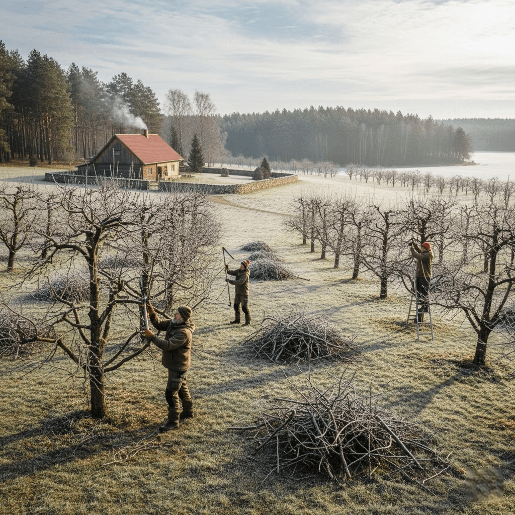 Sveikas ir Derantis Sodas: Taisyklingas Medžių Genėjimas Praktikoje