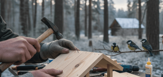 Lesyklėlės gamyba: Meistrystė gelbstinti sparnuočius
