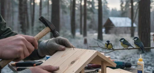 Lesyklėlės gamyba: Meistrystė gelbstinti sparnuočius