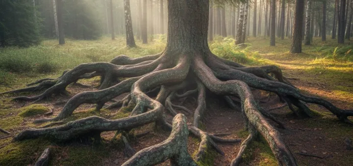 Kadagio šaknys: Nematoma miško gysla ir jos paslaptys