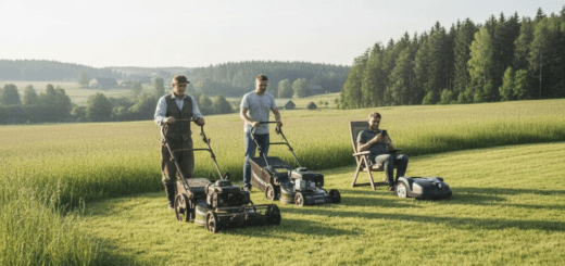 Žoliapjovės evoliucija: kaip atrasti tobulą balansą tarp galingumo ir komforto