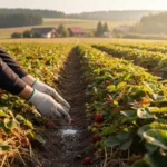 Braškių tręšimas rudenį: strategija maksimaliam kito sezono derliui