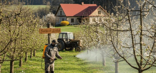 Pavasarinis vaismedžių purškimas: strategija sveikam sodui ir gausiam derliui