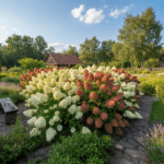 Šluotelinės hortenzijos: ilgaamžis sodo grožis be didelių pastangų