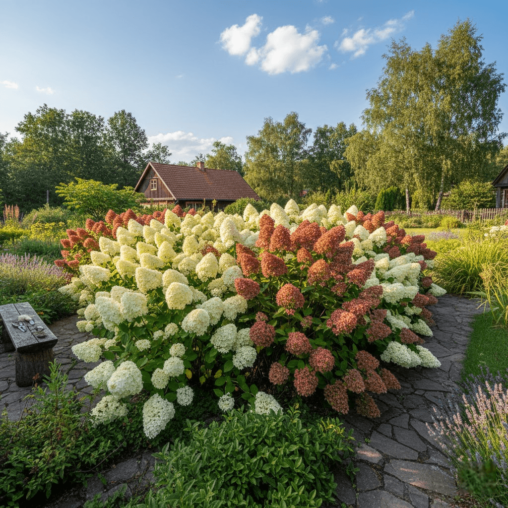 Šluotelinės hortenzijos: ilgaamžis sodo grožis be didelių pastangų Šluotelinės hortenzijos: ilgaamžis sodo grožis be didelių pastangų