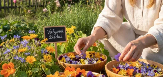 Augalas, kurio žiedai valgomi: Skanūs atradimai tiesiai iš gėlyno