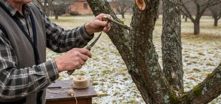 Obels skiepijimas: senų vaismedžių atnaujinimo menas