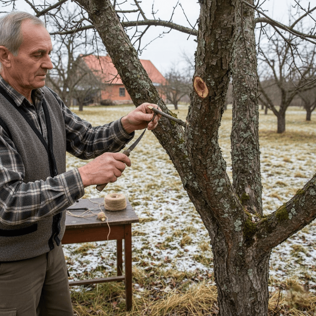 Obels skiepijimas: senų vaismedžių atnaujinimo menas
