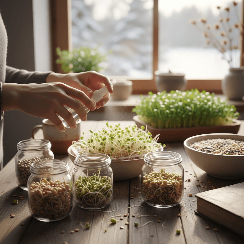 Daiginimas namuose: gyvybės energijos pažadinimas sėklose ir nauda organizmui